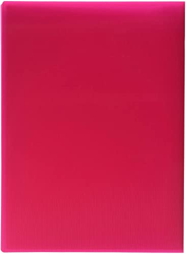 Grafoplas - Folder, Foolscap, PP Cover, Multiline 10 Pink