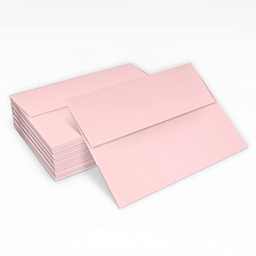 LUXPaper A2 Invitation Envelopes | Peel & Press | 4 3/8" x 5 3/4" | Candy Pink | 80lb. Text | 500 Qty