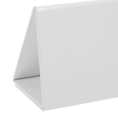 Name Tent Table Cards 4Pcs Foldable Erasable Table Name Card Blank Seat Tent for Classroom Office Seating Place Cards for Setting