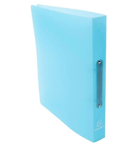 Exacompta - Ref 54970E - Box of 15 Chromaline Binders - 2 Round Rings 30 mm - Spine 40 mm - External Dimensions: 32 x 25 cm - A4 File Format - Assorted