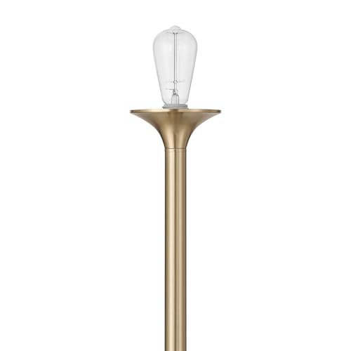 Robert Louis Tiffany Covina 71 1/4" High Brass Torchiere Floor Lamp