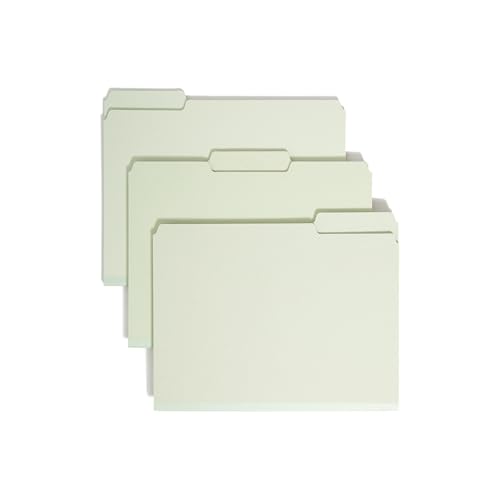 SMD13234 - Smead 13234 Gray/Green Pressboard File Folders
