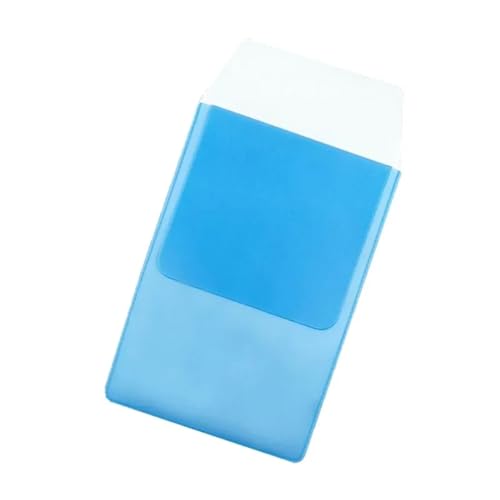 Superhao Pocket Protector 4 PCS Colorful Card Pocket Purses Gel Pen Protector Bag Leak-Proof Pouch For Medical Workers Doctors Nurses for Hospital School Office(SKY BLUE)