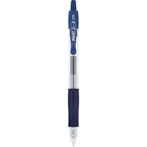 Pilot, G2 Premium Gel Roller Pens, Extra Fine Point 0.5 mm, Pack of 14, Navy