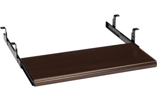 HON 94000 Series Slide Away Keyboard Platform Mahogany