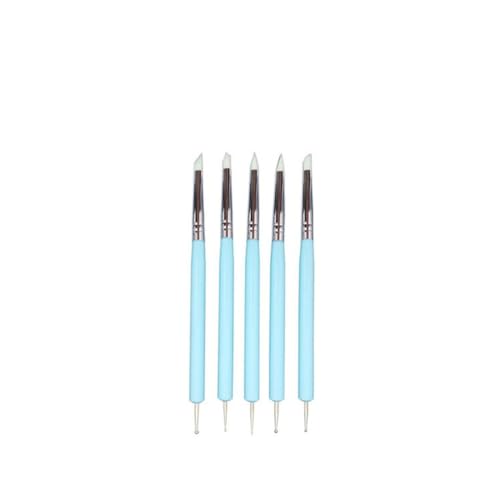 UOHLCX Clay Tools 24-piece Acrylic Plate Rod Indentation Point Drill Pen Pellet Polymer