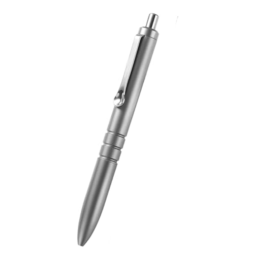 WTWU Multifunctional Metal Pen with Clip Light Weight Writing Pen for Outdoor and Everyday Carry
