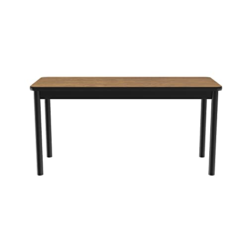 Correll Thermal Fused Laminate Lab Table with Medium Oak Finish LT3060TF-06