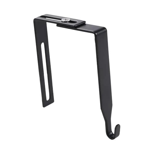 Cubicle Hooks 30Pcs Universal Iron Adjustable Cubicle Hook, Black Flexible Cubicle Wall Hooks,Clothes Storage Hangers for Hanging