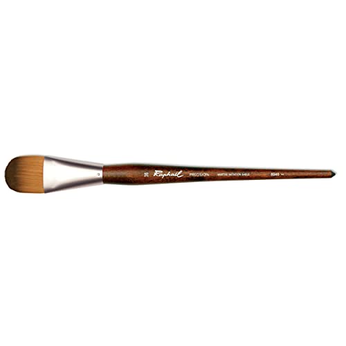 Raphael Precision 8940 Long Handle Brush, Filbert, 36, Natural