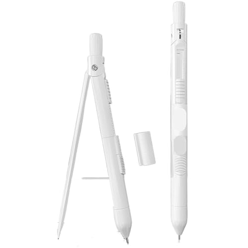 MENGKK Drafting Compasses Pencil Compasses Geometry Maths Drawing Stationery School Mathematics Compasses Mechanical Pencil