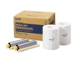 DNP 4x6 Dye Sub Media for DS620A Printer, Paper & Ribbon (Total of 800 Prints). Comes with Samples of Our Photo folders! (Eventprinters Brand)