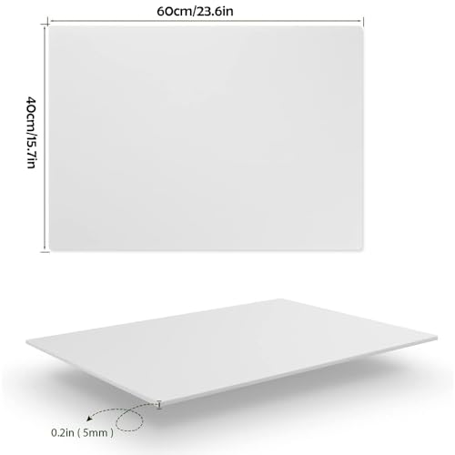 10 Pack White Foam Board 40x60cm Acid Free Mounting Board for Art School Projects