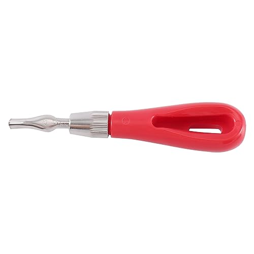 Juinrinet Linoleum Cutter Set 12 Red Tools with 6 Blades for School Craft