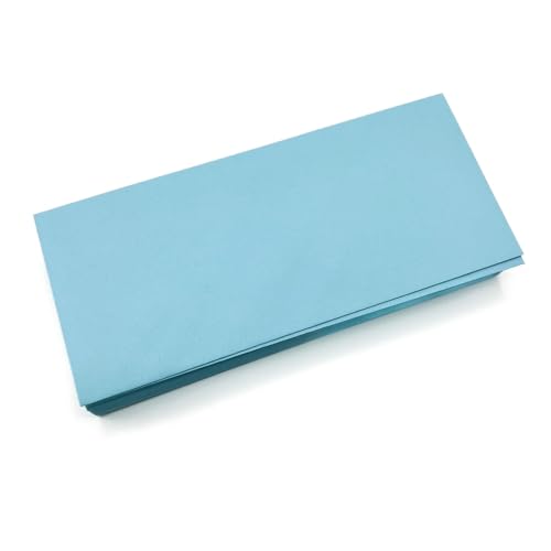 Limited Papers (TM) No. 10 Regular Standard Mailing Envelope - Pastel - Soft - 24 Pound (4.8 inch x 9.5 inch) - Announcement, Invoices, Checks, Letters, Contracts, Business Envelopes (Blue, 2500)