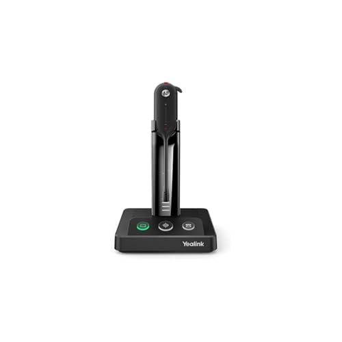 Yealink WH63 Mono Bluetooth Noise Canceling Mic Headset Bundle with Cam 313 2MP Webcam, MK540 Wireless Keyboard and Mouse, Gel Wrist & Mouse Pad, Mini Speaker