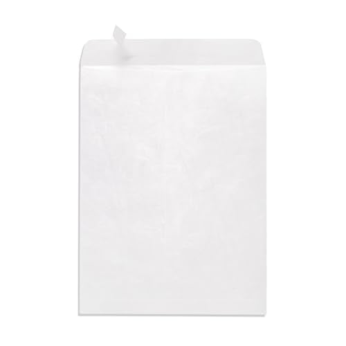 Blue Summit Supplies 100 10" x 13" Heavy Duty Envelopes, Self Seal, White