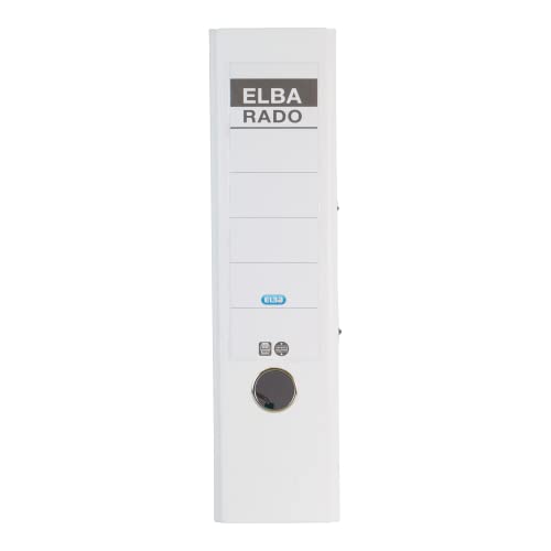 Elba Rado - ring binders (White, Aluminium, Cardboard, White, A4)