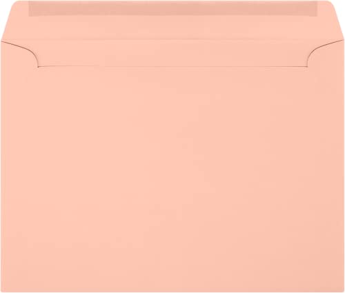 LUXPaper 9 x 12 Booklet Envelopes | Blush Pink | 80lb. Text | 250 Qty