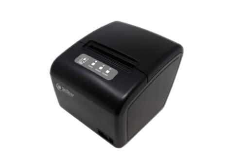 3nStar Thermal Receipt Printer 80mm | USB + Wi-Fi/Bluetooth/Serial | 260mm/s | POS Compatible for Retail, Restaurants, and More – RPT006 Series (USB+ETH+WiFi)