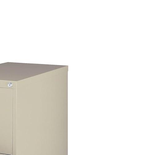 Staples 2-Drawer Vertical File Cabinet, Letter, Lockable, 26.5 In D
