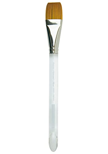 Silver Brush Limited Golden Natural Square Wash Oil Brush, Size 1 Inch