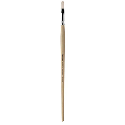 Escoda Clasico Series 4729 Long Handle Artist Oil & Acrylic Brush, 20, Filbert
