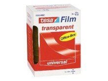 Tesa© Tesafilm Adhesive Film Transparent Pack of 10 Tape Size (L x W): 66 m x 15 mm