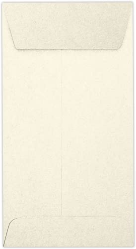 LUXPaper #7 Coin Envelopes | Peel & Press | 3 1/2" x 6 1/2" | Champagne Metallic | 81lb. Text | 500 Qty