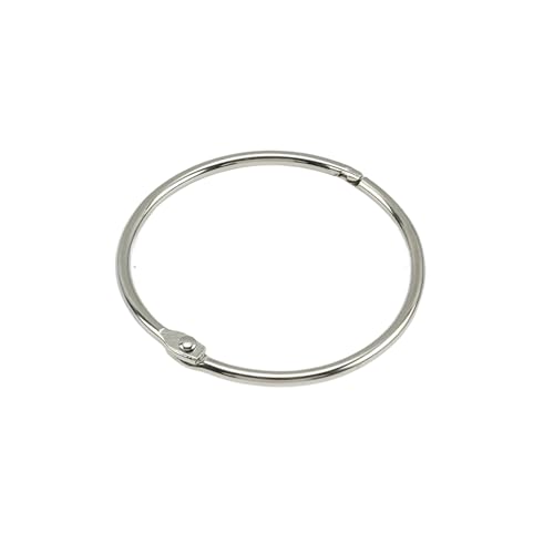 30Pcs Metal Binding Binder Rings Heavy Duty Metal Document Rings for Binders Notebooks Journal School Accessories Heavy Duty