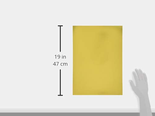 Gokra Marten Color Craft Paper, 17.7 x 12.6 inches (450 x 320 mm), A3, 50 Sheets, 614, Gold, 50-614