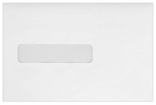LUXPaper 6 x 9 Booklet Window Envelopes | Bright White | 24lb. Text | 1,000 Qty