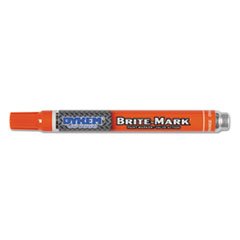 DYKEM BRITE-MARK Medium Markers - orange marker layout marking pen [Set of 12]