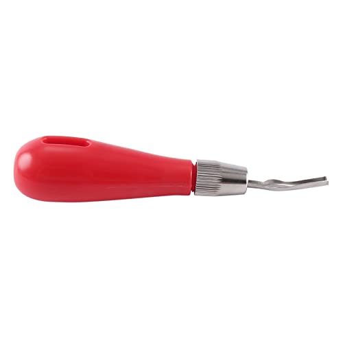 Juinrinet Linoleum Cutter Set 12 Red Tools with 6 Blades for School Craft