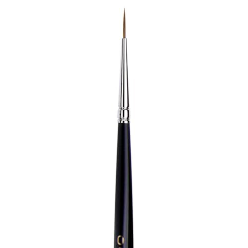 da Vinci Watercolor Series 35 Maestro Paint Brush, Round Long Taper Kolinsky Red Sable, Size 3/0 (35-3/0)
