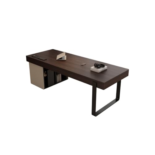 LINKIO Home Office Desks Solid Wood Desk Behind Sofa Home Boss Desk Study Computer Desk Computer Table Desk(180x70x75cm)