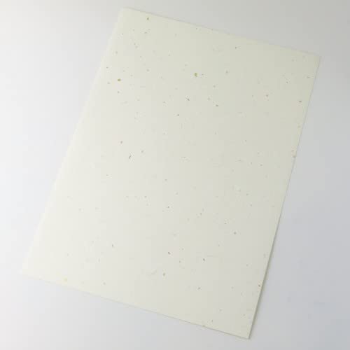 Japanese Paper Labels, Gold and Silver Foil Total Thickness 0.009 inches (0.24 mm), B4 Size, 100 Sheets
