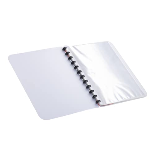 Elba Vario-Zipp 61420/61420FL Display Books 210 x 248 x 20 mm with 25 Sleeves Colourless