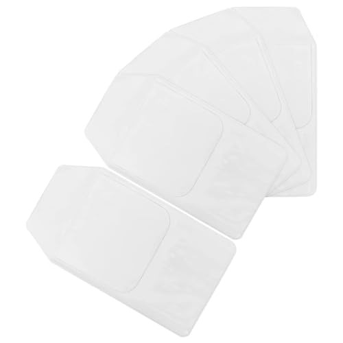 Yiodauh pocket protector 60Pcs PVC Pocket Protectors Pen Holder Shirt Pouch Organizers For Doctors Nurses Lab Coats Ink Stain Resistant