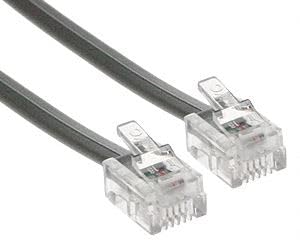 Alzatex Crossover Phone Cord 200 FT 6P4C RJ11