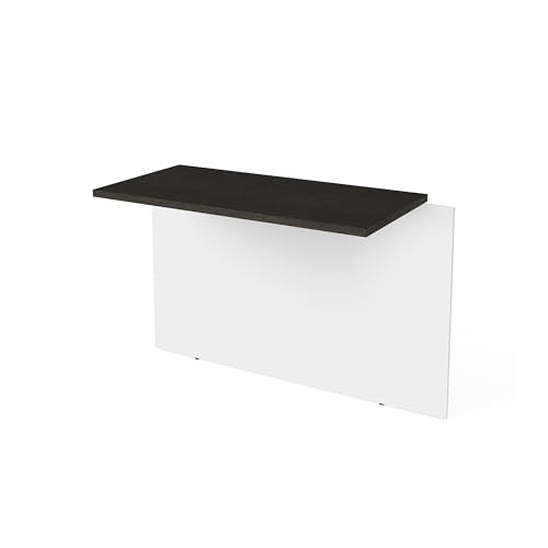 Bestar Desk Bridge, White/Deep Grey, Pro-Concept Plus, 40W
