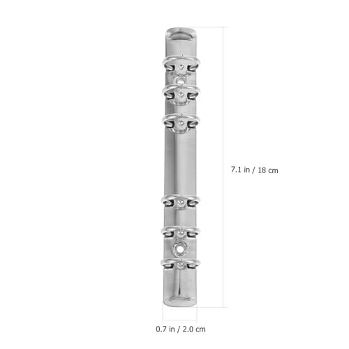 A5 ring binder Ring Binder Mechanism 5 Pieces Stainless Steel Spine Combs Notebook Accessories