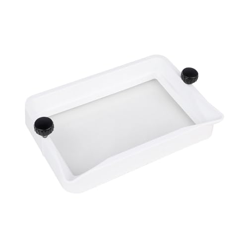 for Creality HALOT-R6 Tray Tit_198.56×132.73x30.4_PP_White Original Resin Vat Kit Plastic Tray Kit for HALOT-R6 Printer Parts