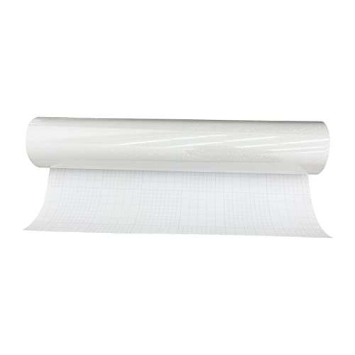 INTBUYING 1116x25in (0.7x31yards) 3mil Cold Laminating Film Glossy Clear Vinyl Roll Lamination Film for Cold Laminator Machine (Laser Star)