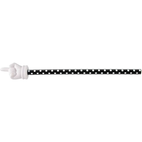 Teacher Created Resources Black Polka Dots Hand Pointer, Pack of 5