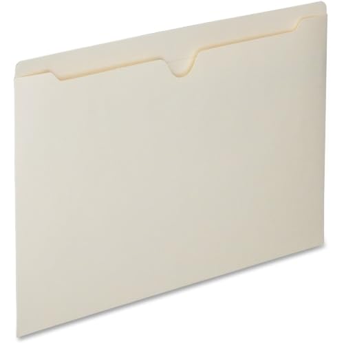 NSN6321018 - SKILCRAFT Double-ply Tab Flat Manila File Jackets
