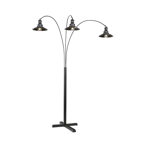 Signature Design by Ashley Sheriel 3-Arm Arc Floor Lamp for Living Room