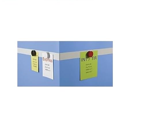 MAUL Ferroband, self-Adhesive Magnetic Wire wall Rail, White, White, 6212002