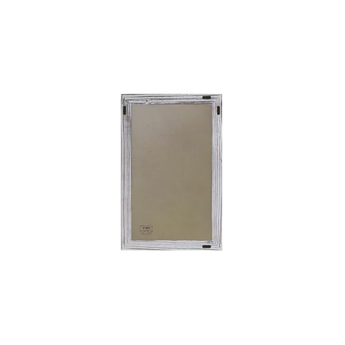 Flash Furniture 11x17 Wall Mount Magnetic Chalkboard, Whitewashed, 10-Pack