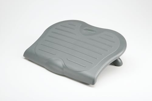 7195015909070 Kensington Skilcraft Solesaver Ergonomic Adjustable Footrest, Gray